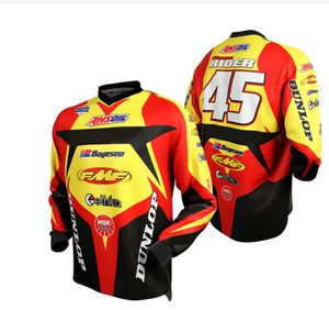 2021 Enduro Jeresy Downhill Jersey MTB Offroad Long Motocross Jerseys Racing Rizing 남성 MTB T 셔츠 DH MX 저지