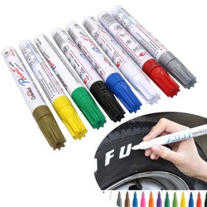 One automobile color ball point pen, waterproof rubber pen and environmental protection tire paint template.