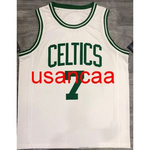 All Emelcodery 7# Brown White Basketball Jersey Настройка мужской молодежный жидко