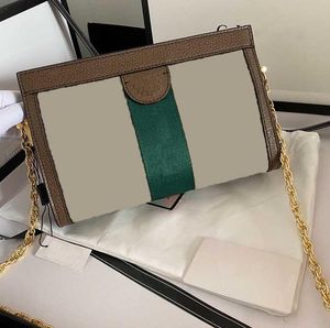 Klassische Luxus-Designer-Totes OPHIDIA Hochwertige Umhängetasche Damenhandtasche Echtleder Umhängetaschen Handtaschen Geldbörse 503877
