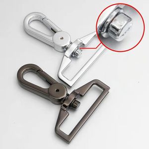 16/20 / 26/32/38 / 50mm Metallpåsebandspännen Hummerlås Krage Carabiner Snap Hook DIY Keychain Väskor Tillbehör