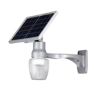 Potência solar de 6w LED Sensor de luz Security Spotlight Jardim ao ar livre à prova d'água