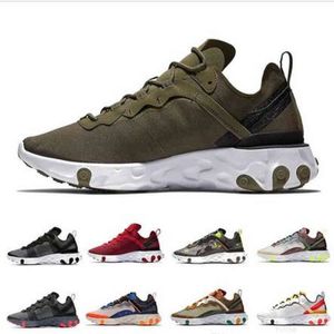 Olive React element mens running shoes Tour Yellow UNDERCOVER Camo Red men women Sail triple black white Taped Seams sports sneakers