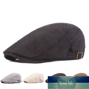 Mode män kvinnor beret peaky blink linne platt keps sommarfjäder beret manlig hatt justerbar huvudkläder kläder inredning tillbehör fabrik pris expert design kvalitet