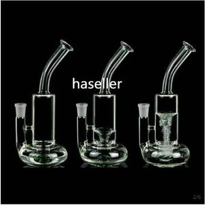 Hookahs Tornado Bong Beaker Base Dab Rigs Recycler Oil Burner Pipe Bubbler Smoke Glass Water Pipes with 18mm Bowl Piece
