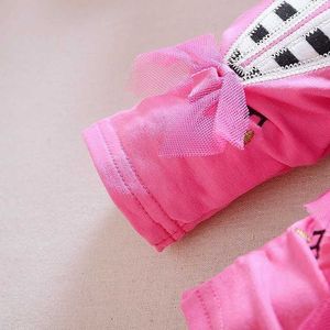 Spring Autumn Baby Girls Clothes Children Lovely Cartoon Short Skirt Pants 2 Pcs/sets Toddler Fashion Clothing Kids Tracksuits
