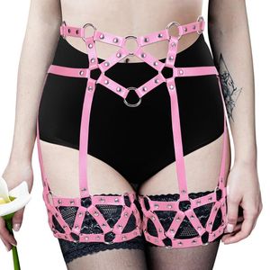 Cinture Donne sexy Imbracatura per cintura Moda Punk Goth Accessori Calze Spada Pole Dance Rave Abbigliamento Regola cintura Lingerie