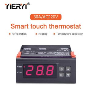yieryi MH1230A AC220V Digital Temperature Controller Thermocouple -40 ~ 120 Degrees Thermostat Refrigeration Heating Regulator 210719