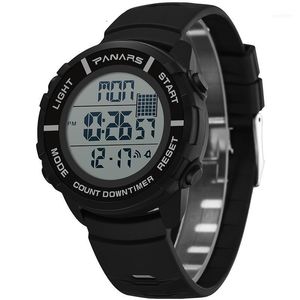 Relógios de pulso Top Brand Brand Digital Watch Men Panoálogo Male Analog Sports Sports Women Women Waterproof Casual Relógio Clock1