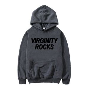 2020 harajuku virginity rocks Men's Hoodie Streetwear Men/women Autumn Casual Hoodies Sweatshirts Pullovers Tops sudadera Y0319