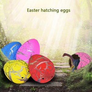20 boxes festives Inflatable Magic Hatching Dinosaur Egg Add Water Growing Dino Eggs Child Kid Educational Toy Easter Interesting Gift