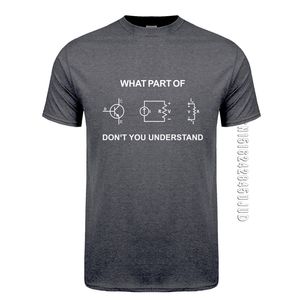 Engenheiro Elétrico T Shirt Homens de Verão O Pescoço Algodão Engenharia Engenharia de Engenharia T-Shirts Homem Fresco Tshirt Presente 210706