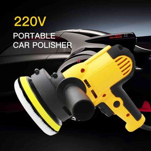 220V / 110V 600W Elektrisk bilpolare 3500RPM Auto Poleringsmaskin Sander Små bärbara polska vaxverktyg