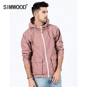 Autumn plaid jacket men hooded casual outerwear plus size windbreaker coats high quality SJ130053 210819