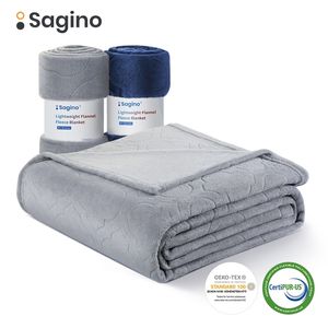 Sagino Soft Coral Fleece Blanket Summer Bed Sheet Throw 250Gsm Flannel Blanket Thin Quilt Sleeping Sofa Bed Cover Back to School 211122