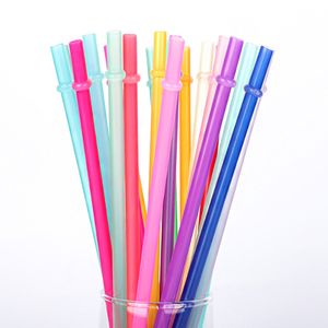 Bar Aracı Plastik Kullanımlık Içme Payet Kokteyl Şezlong Düğün Doğum Günü Partisi Saman 20 oz Araba Kupası Straws