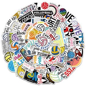 50 PCS Mixed Graffiti skateboard Stickers Volleyball Sports Game time For Car Laptop Fridge Helmet Pad Bicycle Bike Motorcycle PS4 book Guitar Pvc Decal