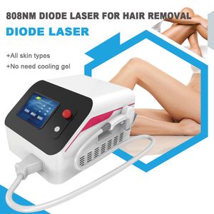 Permanent Home 808nm / 755 808 1064nm 3 Wave Diode Laser Fast Hair Removal Salon Macchina Ringiovanimento della pelle Logo ODM / OEM con prezzo di fabbrica per tutte le parti del corpo