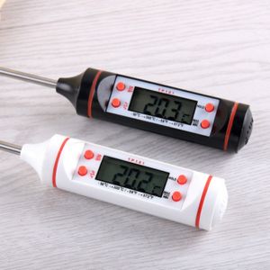 Household Thermometers Digital Food Cooking Probe Meat Function Kitchen LCD Gauge Pen BBQ Grill Candy Steak Milk Water 4 Buttons RH02104