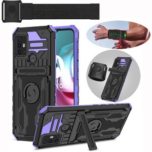 Askeri Sınıf Ağır Hizmet Bileklik Armband Spor Kılıfları Samsung S22 Plus Ultra A02 A03 A02S A03S A23 A33 A53 A73 A12 A22 A32 A42 A52 A72 için şok geçirmez