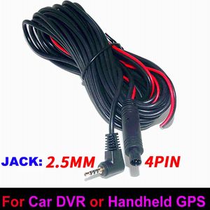 Car Rear View Cameras& Parking Sensors Rearview Camera System Monitor Cable Line 4PIN TO 2.5MM For DVR Or Handheld GPS