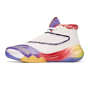 Basketskor Anta Klay Thompson KT6 Original Herr Mid Cut Röd Graffiti Old Sneakers 112111101-8