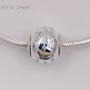 エッセンスシリーズ信頼クリアCZ Pandora Chz Pandora Charms for Bracelet Diyジュエリー製造緩いビーズシルバージュエリー卸売796019CZ