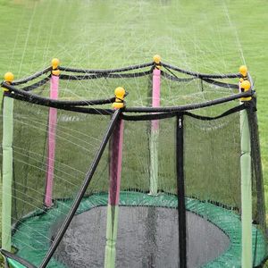 Wyposażenie podlewania Letnie Water Zraszacz Trampoline Outdoor Garden Gry Opryskiwacz Toy Park Backyard Akcesoria