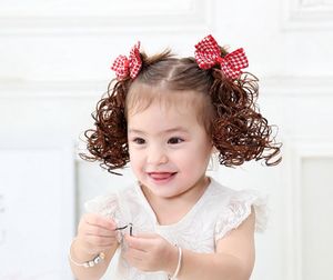 Perücke Clips Klein großhandel-Haarschmuck der Clips Kinderdekoration Small Bowknot Form Perücke Schöne Persönlichkeit