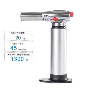 Wholesale torch lighting resale online - Butane Scorch Torch Flame Lighters Chef Cooking Refillable Adjust Flame Kitchen Lighter Ignition Spray Gun Picnic Tool