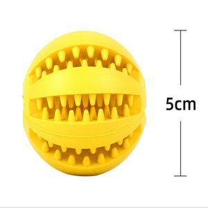 Rubber Chew Ball Dog Training Toy Toothbrush Chews Toys Food Balls Pet Product Drop Ship YHM562-ZWL