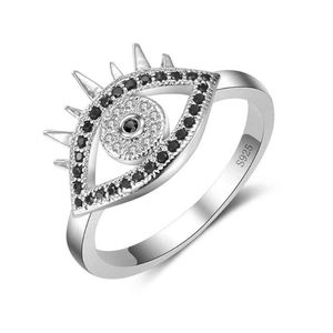 Кластерные кольца Австрия CZ Zircon 925 стерлингового серебра стерлингового кольца для женщин Мода Свадебное участие Ювелирные изделия Подарок дружбы