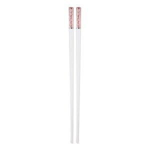 Chopsticks Amber Cherry Blossom Non Slip Glass Fibre Japanese Style Reusable Alloy Restaurants Gift Wedding Party Ergonomic