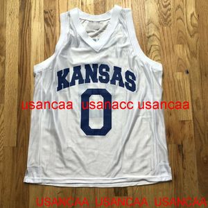 Kansas Jay, vintage cuciti, Kansas Jay, Drew White Basket Basket Basket, Mia da Basket Basket Basketball XS-5xl 6xl