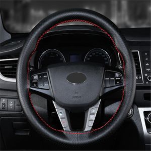 Steering Wheel Covers Car Braid Cover Soft Texture For Twingo 2007 Master 2006 Laguna 2001 2005 2009 2004