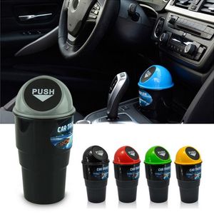 Other Interior Accessories Car Mini Trash Garbage Can Autobiles Dust Case Holder Bin Box Car-styling Rubbish