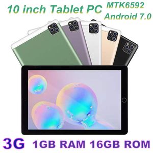 2021 Högkvalitativ Quad Core 10 tum MTK6592 Dual SIM 3G Tablet PC Phone IPS kapacitiv pekskärm Android 5.1 1GB 16GB