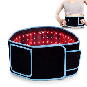 Red Light Infrared Physical Therapy Belt LLLT Lipolysis Body Shaping Sculpting Waist Pain Relief 660nm 850nm Lipo Laser Led Slimming Belt