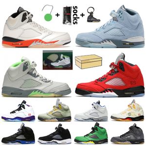 Z Box Jumbman 5 Męskie buty do koszykówki roztrzaskane backboard 5s Bluebird Green Green Bean Raging Bull Trainers Florida Gators Oregon du Urshoesone