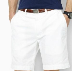 Herren-Shorts, Sommer-Männer, solide, kleines Pferd, männliches Pony, Baumwolle, hochwertige Badebekleidung, Fitness, regelmäßig, Sporthose, Sandstrand, kurze Hosen, Größe S-XXL, weiß, mehrere Farben