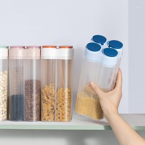 Storage Bottles & Jars Kitchen Sealed Box Whole Grain Food Tank Household Containers For Dry Cereals Tool