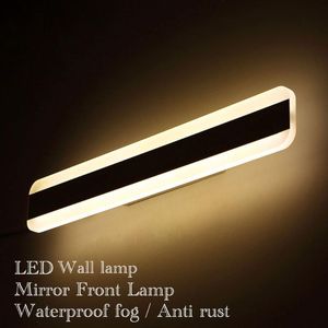 Acrylic Wall Lamp 15W LED Mirror Front Modern Brief Bathroom Dresser Bedside Decoration Lights