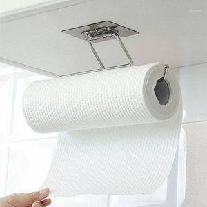 Toilet Paper Holders Towel Holder Kitchen Organizer Rack Punch-free Roll Stand Storage Porte Papier Toilette