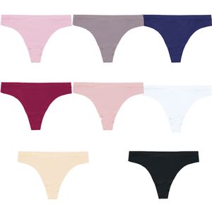 Bikini Slip Donne G Corde Mutandine Stile Sexy Swim Beach Baths Underpants Underwear Home Triangolo Privato Triangolo Pantaloni donna Undergarments Valentine Day Gifts 8 Colors