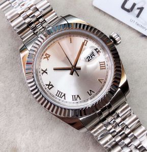 ST9 ステンレス鋼イエローゴールドベルト時計バンドベゼル自動運動 41 ミリメートルサイズのメンズ腕時計メンズ腕時計
