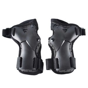 Ny Roller Skate Elbow Knee Pads Barn Vuxna Utomhus Ridning Skateboard Issport Skyddsutrustning Komplett Protector 6pc / Set Q0913