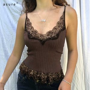 Going Out Crop Tops Y2k Chest Breast Binder Sexy Lace Bralette Female Sports Cami Bra Gothic Aesthetic Clothes Grunge LQ01415 210712
