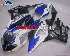 Aftermarket Fairing Kit para BMW S1000RR 2010 2012 2013 2014 conjunto de cobertura corporal S1000 RR 10-14 Blue White Black Feedings (moldagem por injeção)