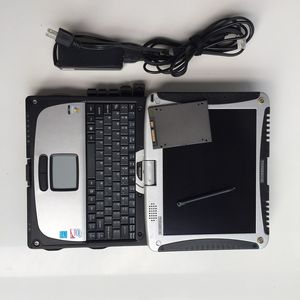 90% New Super Performance Used CF-19 Laptop 4g touch screen diagnostic laptop with mb star xentry software ssd 480gb win7