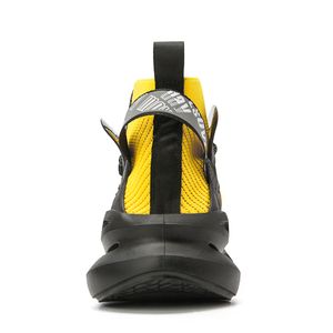 2021 Mężczyźni Buty do biegania Czarny Żółty Biały Moda Męskie Trenerzy Oddychające Sporty Sneakers Rozmiar 39-46 qk